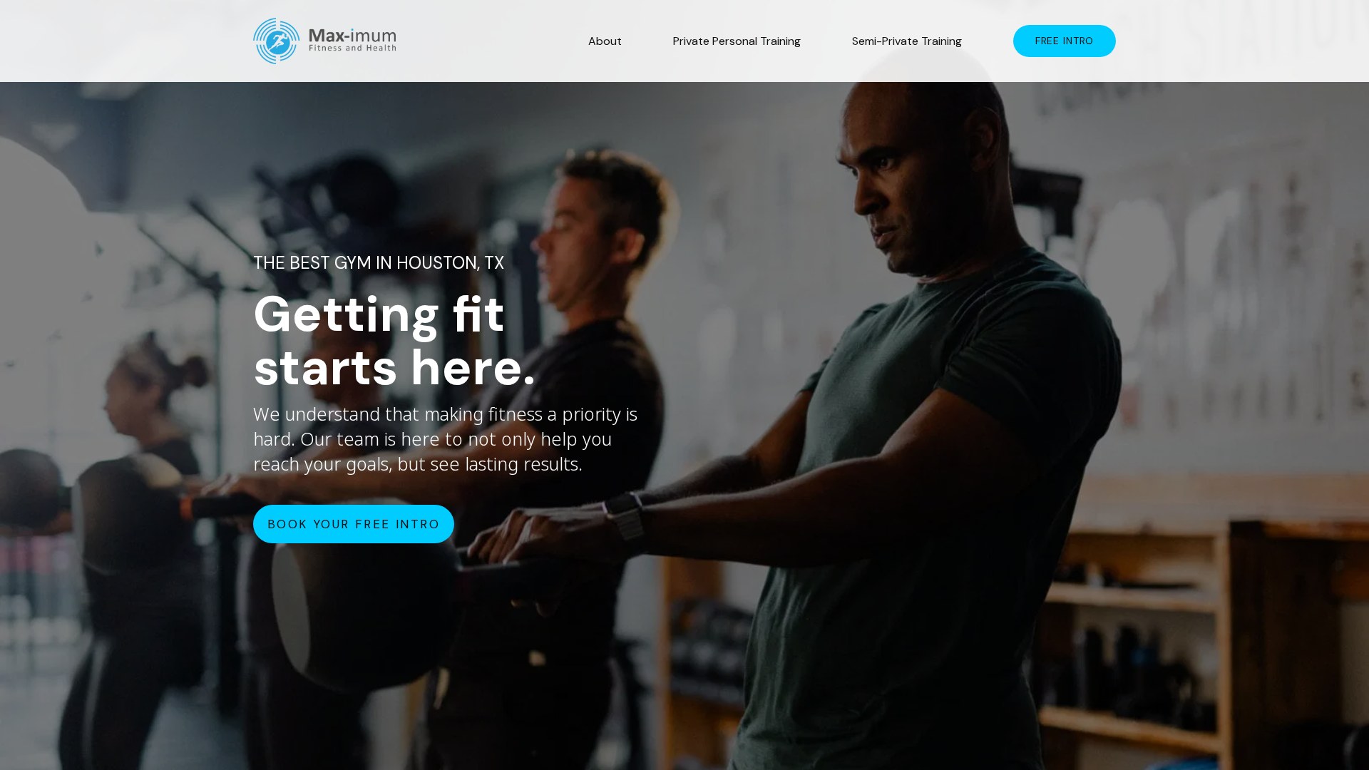 Max-imum Fitness and Health website